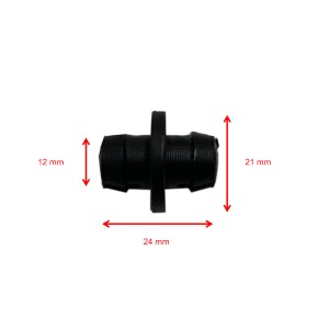 Ref. LZ 258 BLK. LZ AXIS FOR BALL JOINT 40 x 20 mm. BLACK