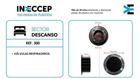 REF.300-VÁLVULAS RESPIRADEROS