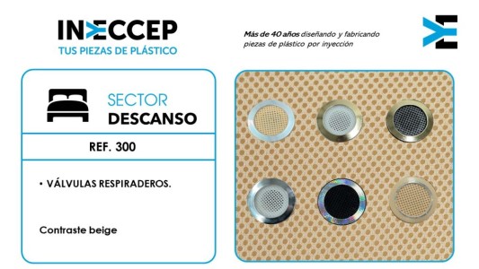 REF.300-VÁLVULAS RESPIRADEROS SOBRE BEIGE