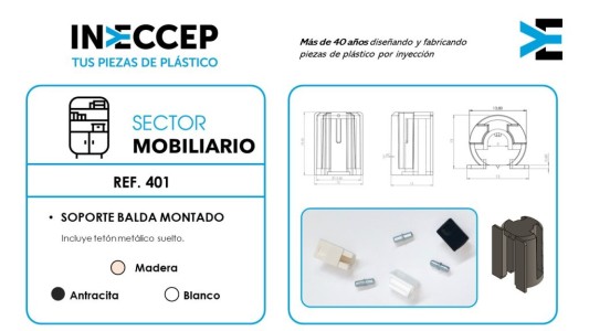 REF.401-SOPORTE BALDA MONTADO