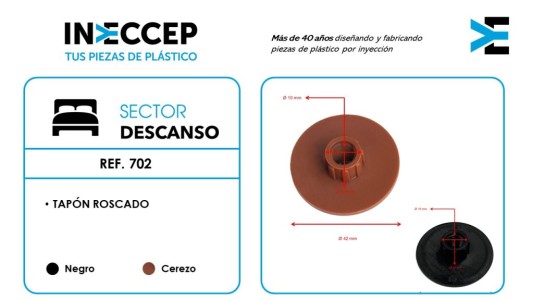 REF.702-TAPÓN ROSCADO