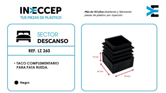 REF.LZ 260-TACO COMPLEMENTARIO PARA PATA RUEDA