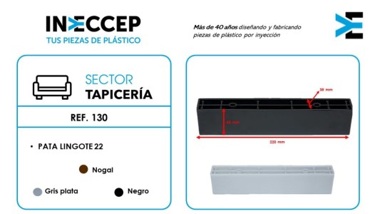 REF.130-PATA LINGOTE 22