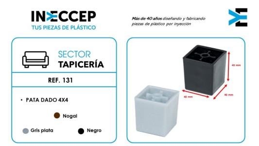 REF.131-PATA DADO 4X4