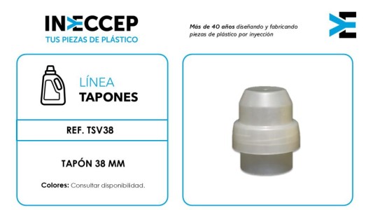 REF.TSV38-TAPÓN 38mm
